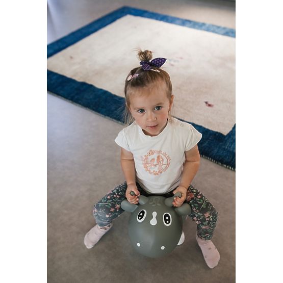 Jumping cow KIDZZFARM - Gray