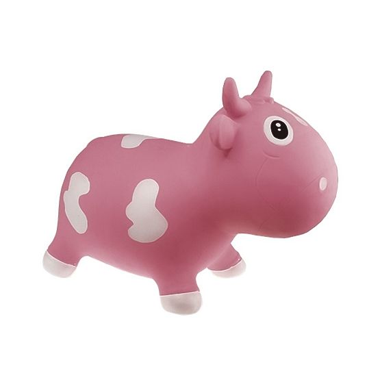Jumping cow KIDZZFARM - Pink