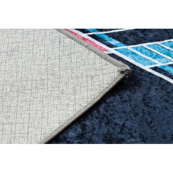 JUNIOR 52069.801 Washing Mat Space Rocket for Kids Anti-Slip - Black