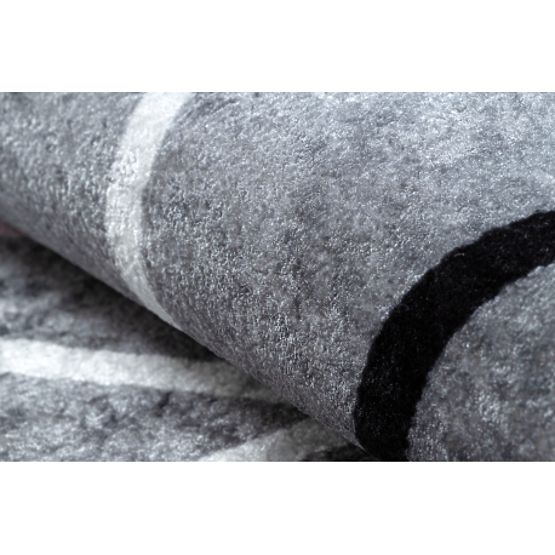 JUNIOR 52106.801 Washing Mat Alphabet for Kids Anti-Slip - Gray