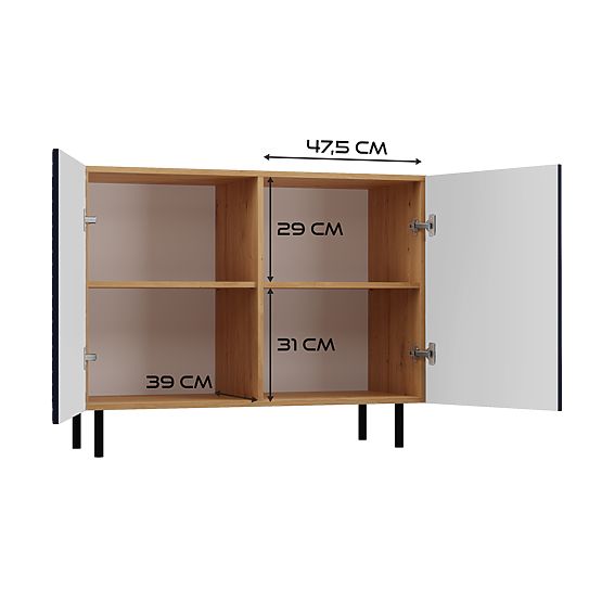 KAMA 2D SLIM ARISAN GRANAT Sideboard