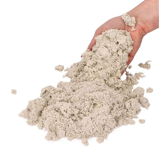 Kinetic sand 3 kg with inflatable sandbox and molds