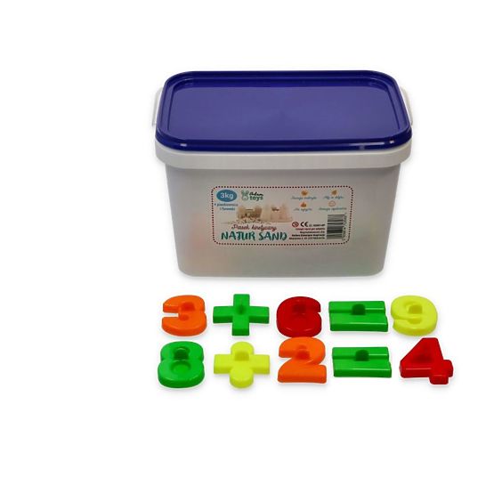 Kinetic sand 3 kg with inflatable sandbox and molds