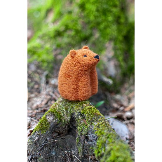 Kit for felting - Bear