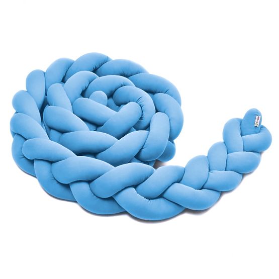 Knitted Bumper - Blue