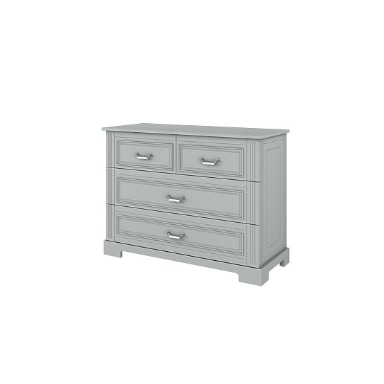 Chest of 4 drawers Ines Grey