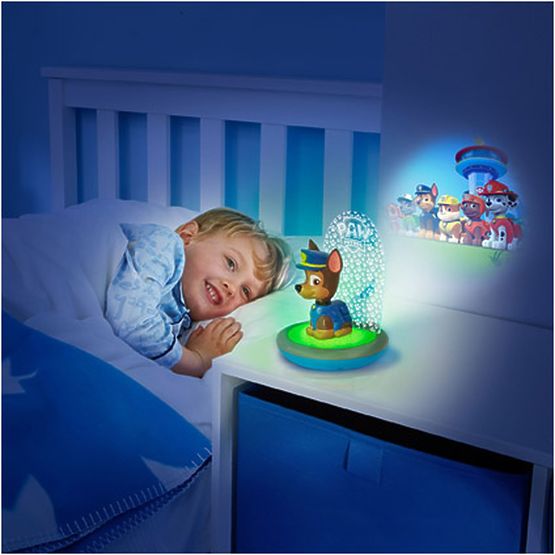 Lamp, flashlight and projector 3in1 Paw Patrol - Chase