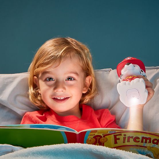 Lampička with flashlight Paw Patrol - Marshall