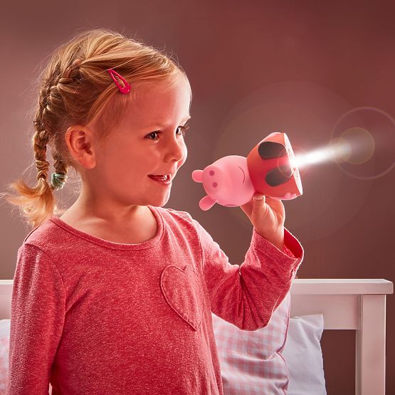Lampička with flashlight Peppa Pig - Peppa