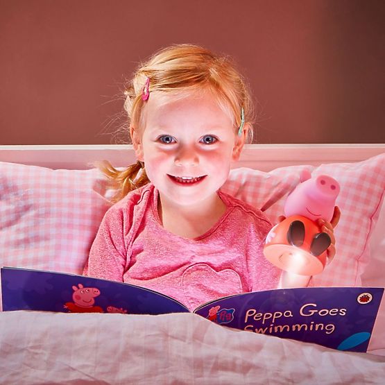 Lampička with flashlight Peppa Pig - Peppa