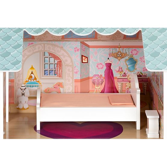 Large Dollhouse with Furniture Set ECOTOYS