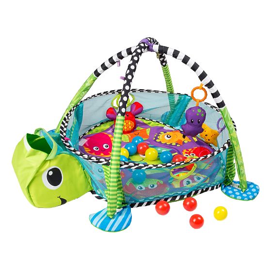 Large educational mat Turtle