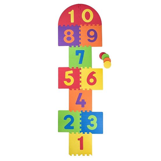 Large Foam Puzzle for Hopscotch Game