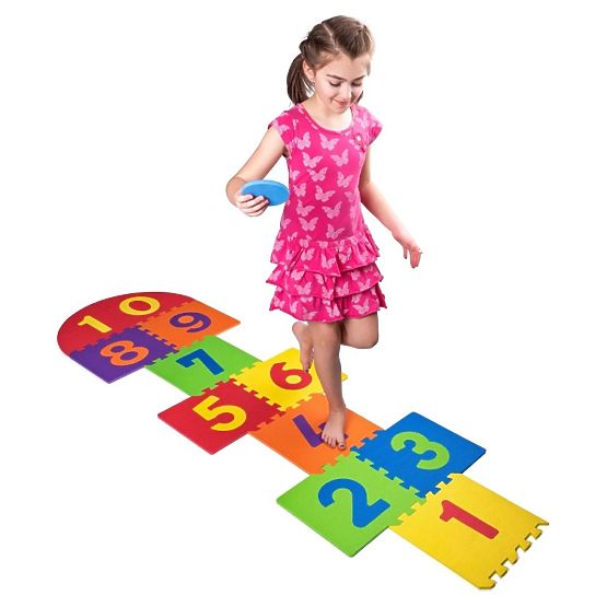 Large Foam Puzzle for Hopscotch Game