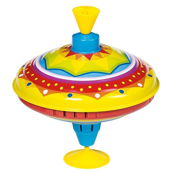 Large Rainbow Spinning Top