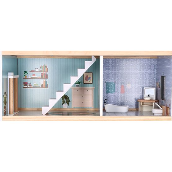 Large Wooden Dollhouse