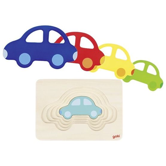 Layered Car Puzzle
