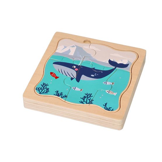 Layered Puzzle Arctic Animals