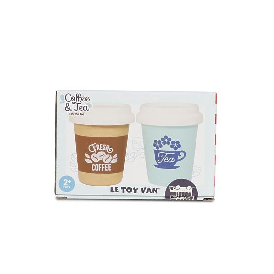 Le Toy Van Coffee and Tea To-Go 2 pcs