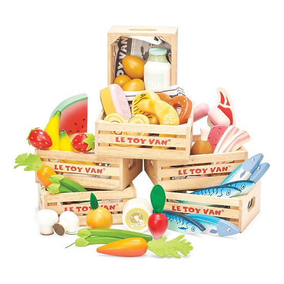 Le Toy Van Crate with fish
