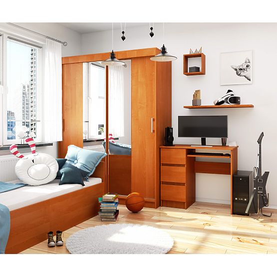 LEFT-SIDED DESK A-6 CLP ALDER