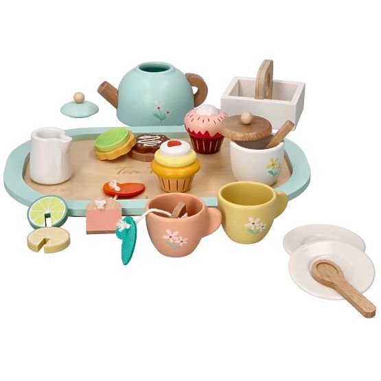 Lelin Pastel Tea Set