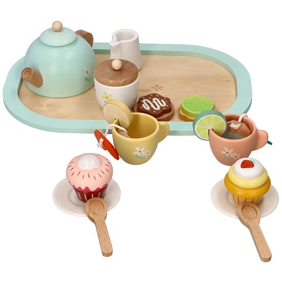 Lelin Pastel Tea Set