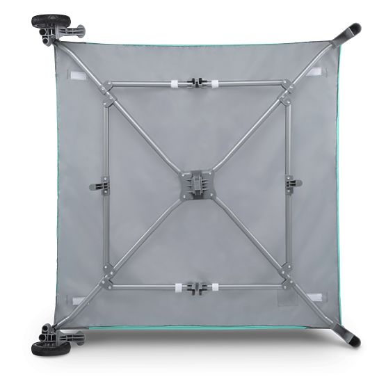 Children's playpen Lene - Green Turquoise