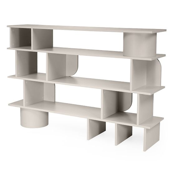 Low Shelf Rangali, Cashmere, Rounded