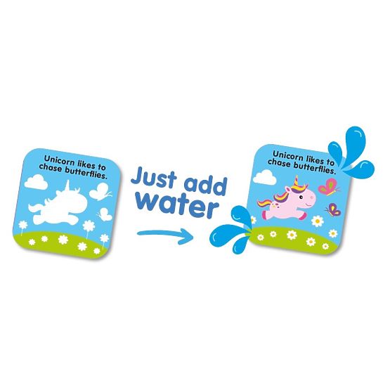 Magical Colorful Bath Book with Unicorn