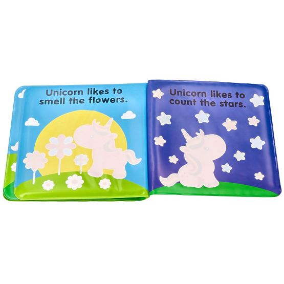 Magical Colorful Bath Book with Unicorn