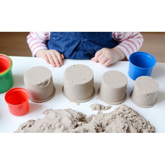 Magical kinetic sand 2 kg - natur