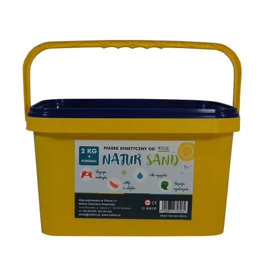 Magical kinetic sand 2 kg - natur