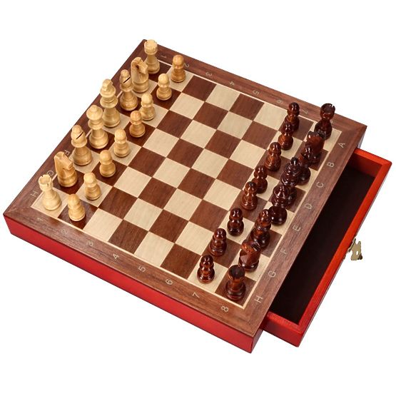Magnetic Chess with Drawers