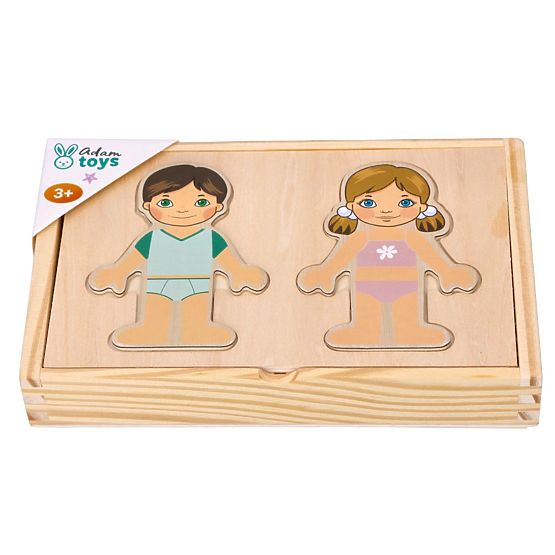 Magnetic Dress-Up Game Children of the World