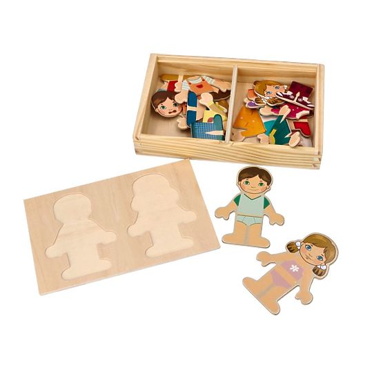 Magnetic Dress-Up Game Children of the World