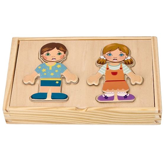 Magnetic Dress-Up Game Children of the World