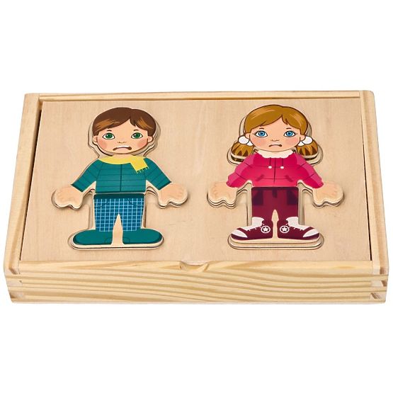Magnetic Dress-Up Game Children of the World