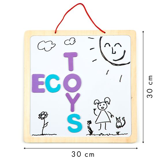 Magnetic educational board 3in1