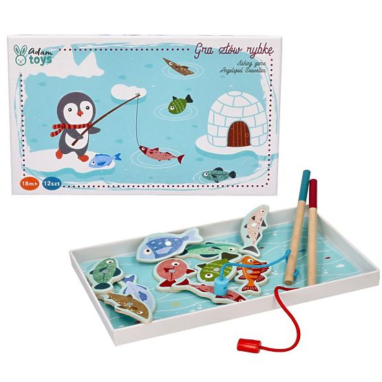 Magnetic Game Penguin Fishing