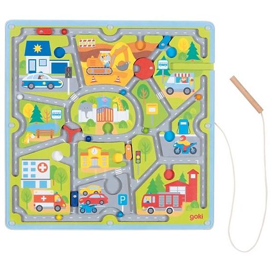 Magnetic Maze Little Town