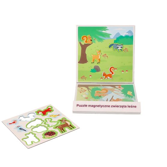 Magnetic Puzzle Forest Animals