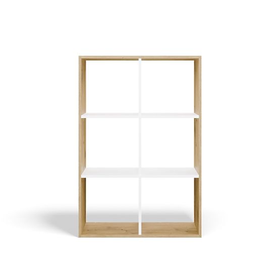 Malax 2X3 Shelf ARTISAN OAK WHITE