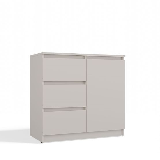 Malwa 1D3S Chest of Drawers in Cashmere Beige