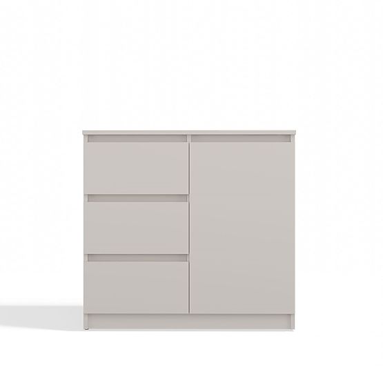 Malwa 1D3S Chest of Drawers in Cashmere Beige