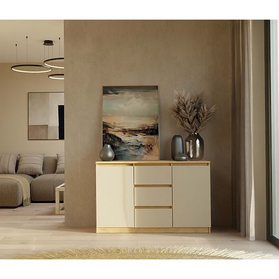 Malwa 2D3S Sideboard OAK ARTISAN CASHMERE BEIGE