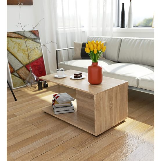 MARGO SONOMA OAK COFFEE TABLE