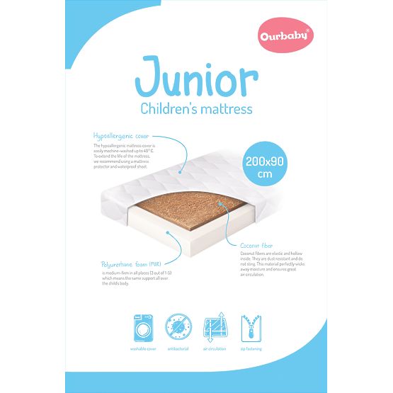 Junior Mattress - 90x200 cm
