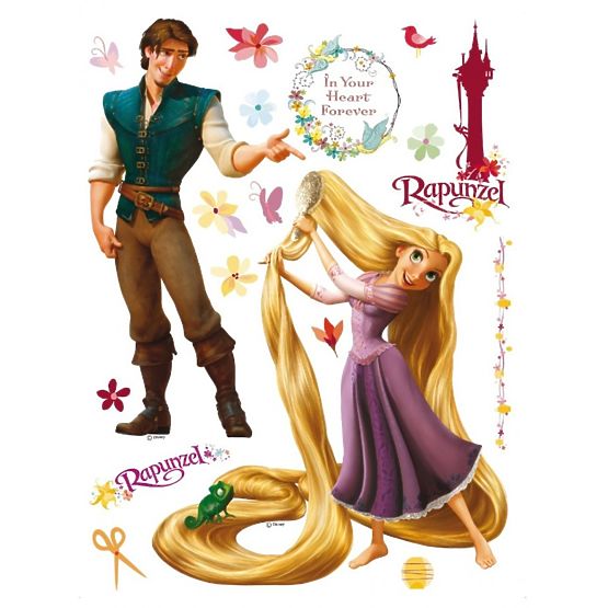 Maxi sticker The tangled