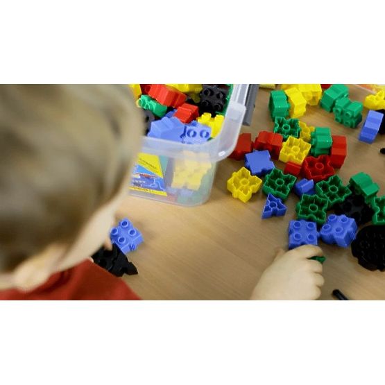 Mega Set of Morphun Starter Construction Blocks, 600 Pieces